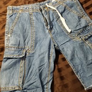 True Religion Jean Shorts